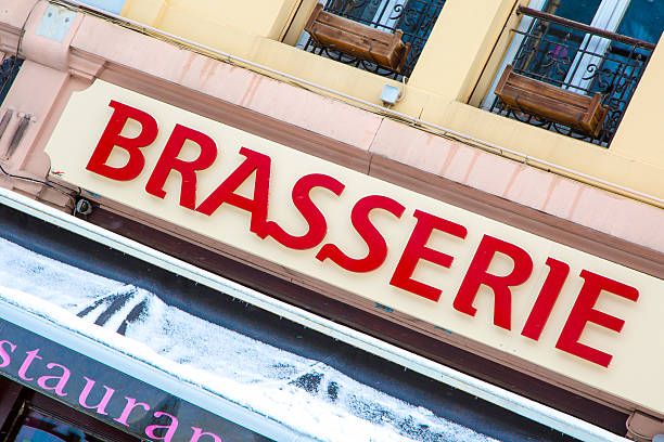 istock Brasserie sign 535936537
