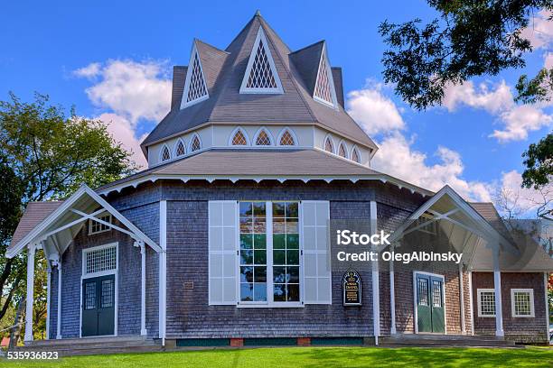 Union Chapel In Oak Bluffs Marthas Vineyard Massachusetts Stock Photo - Download Image Now