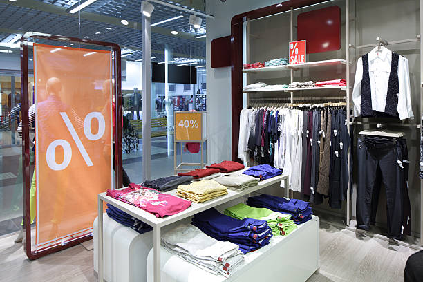 istock brand new interior of cloth store 535937205