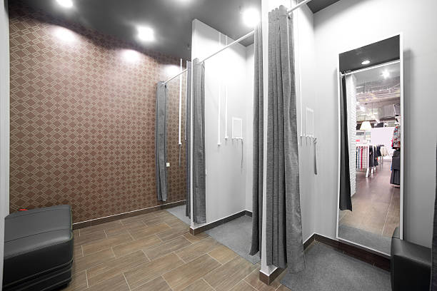 istock interior of dressing room at cloth store 535937455
