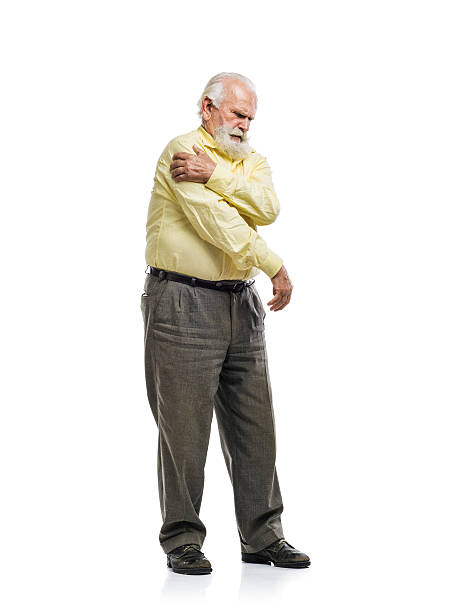 istock Old man with shoulder pain 535940617