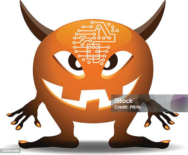 Computer Bug Stock Illustration - Download Image Now - 2015, Aggression ...