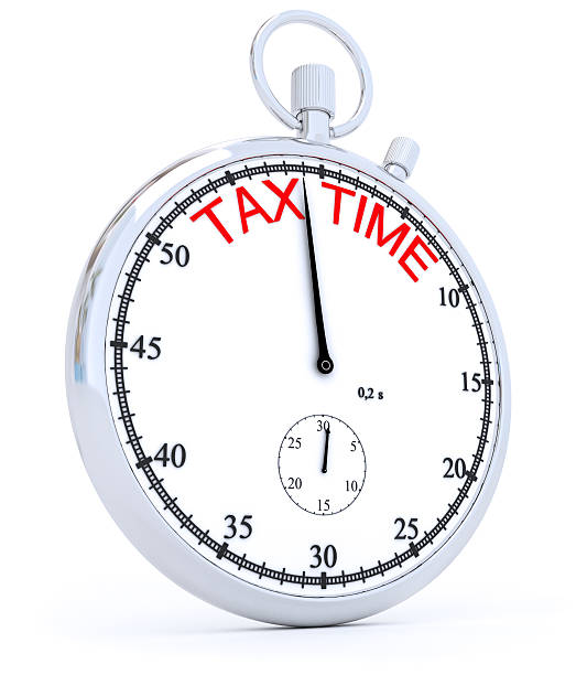 istock Tax time stopwatch 535942173