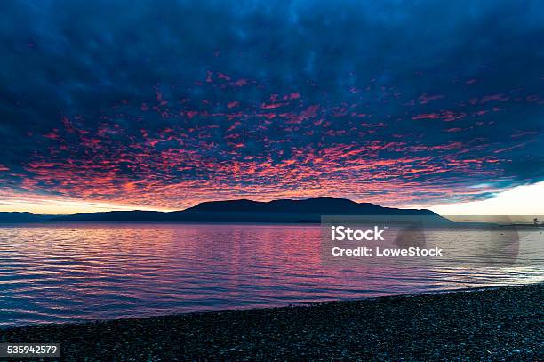 Island Sunset Stock Photo - Download Image Now - Rosario, Island, Orcas Island