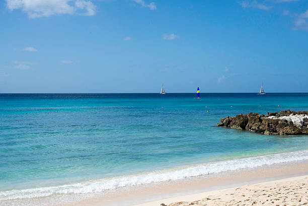 istock boats on the Caribbean sea 535963943