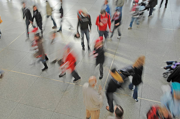 istock Germany, Munich, Passengers at railway station 535966739