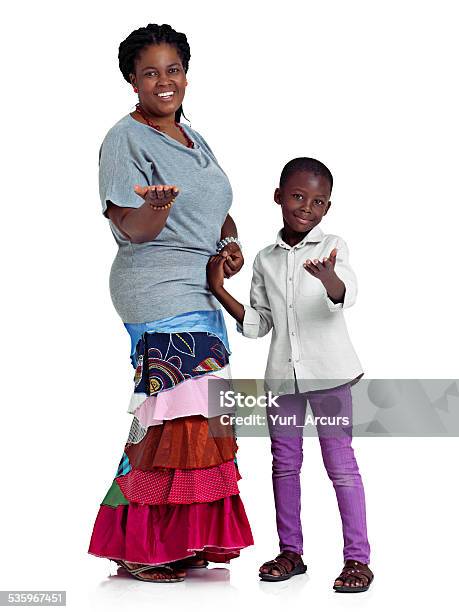 Showing You How Easy It Can Be Stock Photo - Download Image Now - African Ethnicity, Family, Studio Shot