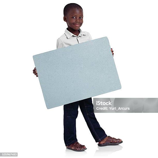 Lets Talk About The Future Stock Photo - Download Image Now - Child, African-American Ethnicity, Holding