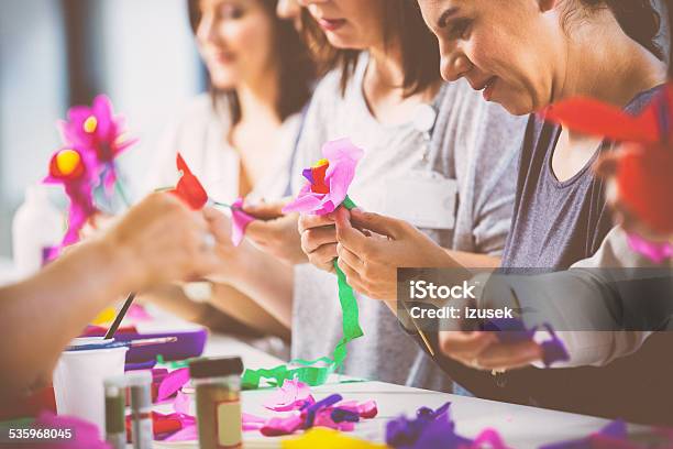 Wokshop For Woman Stock Photo - Download Image Now - Craft, Education Training Class, Workshop