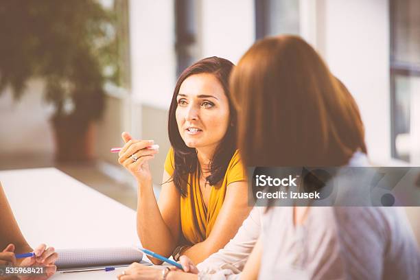 Seminar For Woman Stock Photo - Download Image Now - Leadership, Teacher, 2015