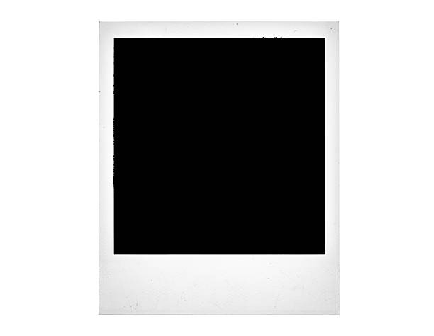 Polaroid Blank polaroid isolated on a white background instant print transfer stock pictures, royalty-free photos & images