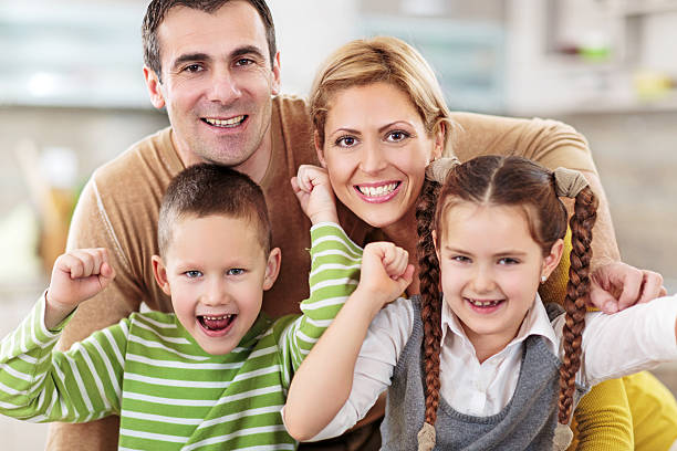istock Cheerful family. 535969805