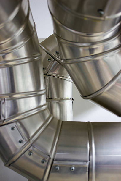 istock Water or oil pipes vertical close up 535970911