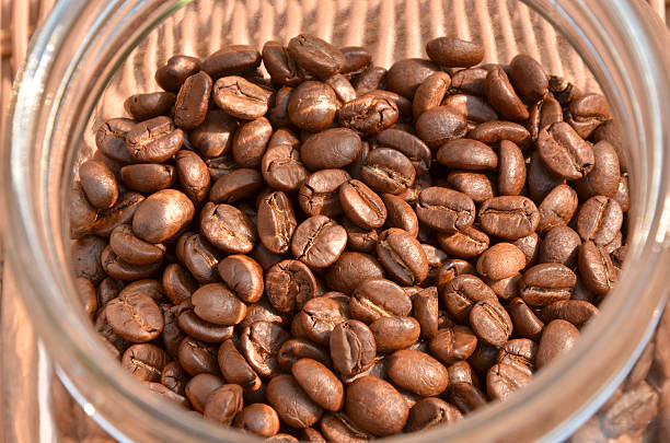 istock coffee beans in the bottle 535982495