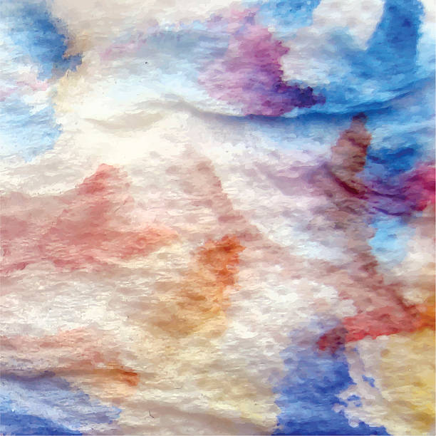 Painted paper texture Painted paper texture - background in vector format perforated paper pictures stock illustrations