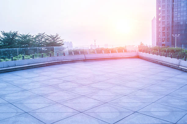 istock square among the modern buildings 535983781