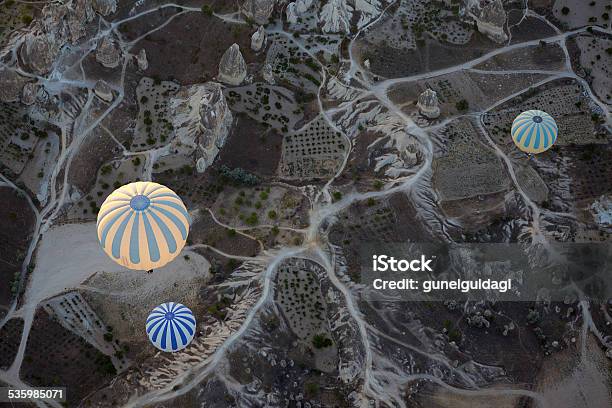 Hot Air Balloons Of Cappadocia Stock Photo - Download Image Now - 2015, Air Vehicle, Anatolia