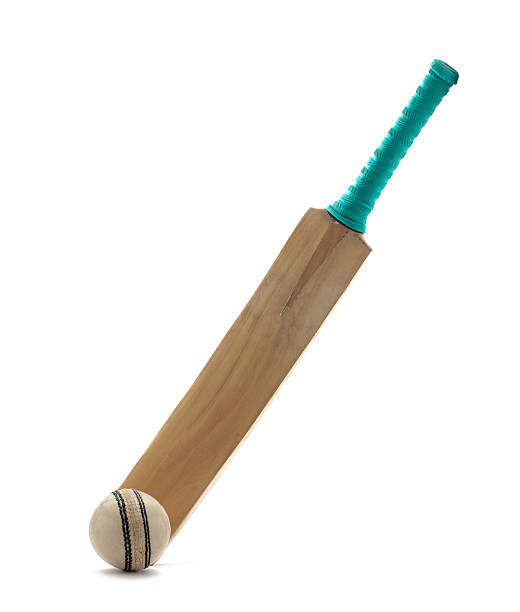 istock Cricket Bat and Ball 535985843