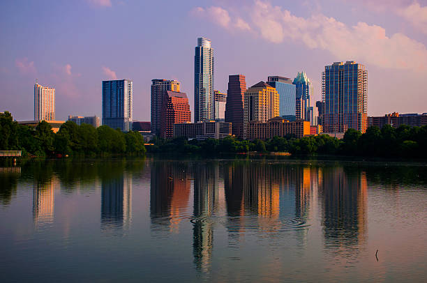 istock Lady Bird Lake Reflections Austin Texas ripple bliss 535986073