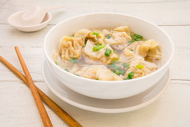 istock Wonton soup, Chinese food 535987185
