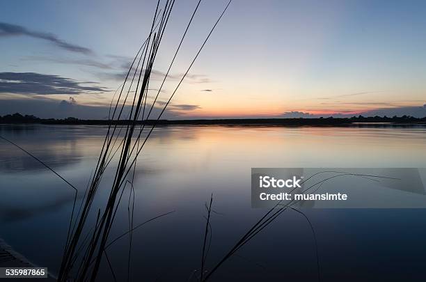 Dusk By The River Stock Photo - Download Image Now - 2015, Backgrounds, Beauty