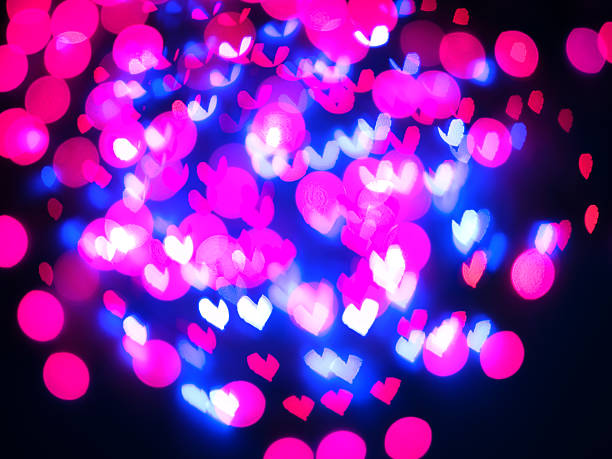 istock Heart bokeh background, Valentine's day 535988233