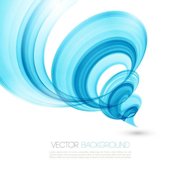 Abstract twist line  background. Template brochure design Vector Abstract twist waves  background. Template brochure design tornado stock illustrations