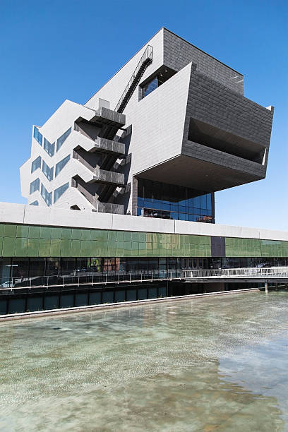 LUCERNE, SWITZERLAND - JULY 12, 2015: Culture and Congress Centre (KKL) with a concert hall, which is famous for its high-profile acoustics.