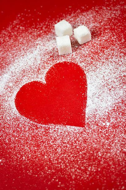 istock Heart made of sugar 535990887