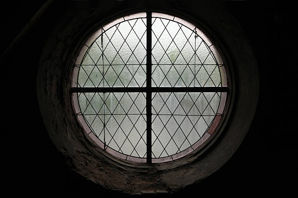 istock Round window in Kutna Hora, Czech Republic. 536008775
