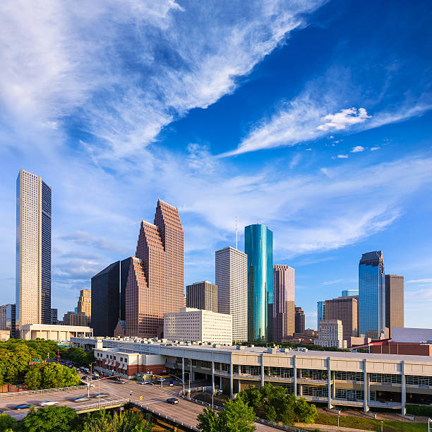 istock Houston Skyline North view in Texas US 536009703