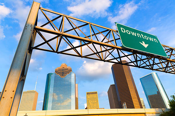 istock Huston skyline downtown from west Texas US 536009723