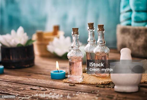 Spa Setting Stock Photo - Download Image Now - 2015, Alternative Therapy, Aromatherapy