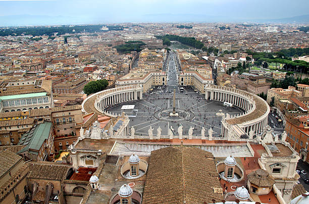 istock Beautiful panorama of Vatican, Italy 536012245
