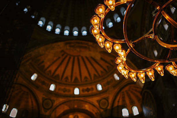 istock Hagia Sophia lights 536013095