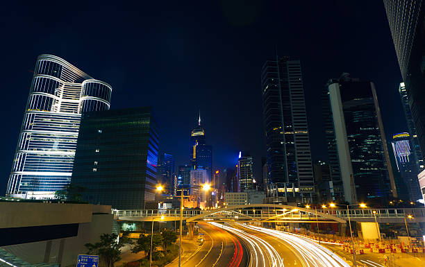 istock Colorful city night 536013353