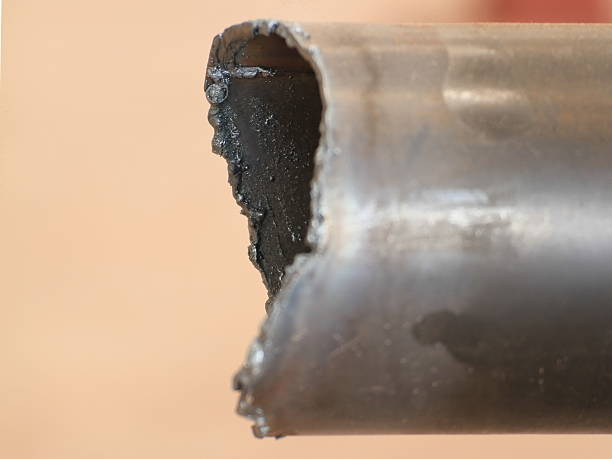 istock weld slag and contamination in gas cutting process 536017779