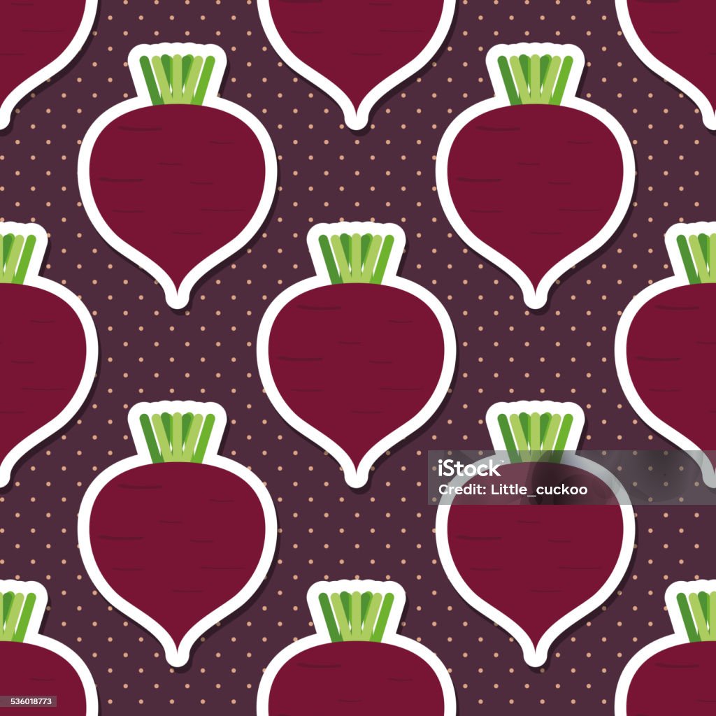 Beet Pattern Seamless Texture With Beetroot Stock Illustration ...