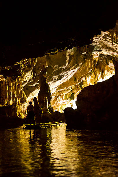 istock Boaters in Tham Lod Cave aka Spirit Cave, Thailand 536027411
