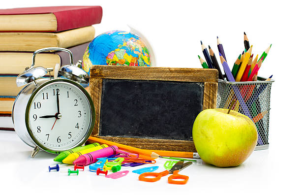 istock colorful school notebooks and supplies 536027707