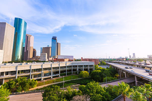 istock Houston Skyline North view in Texas US 536028445