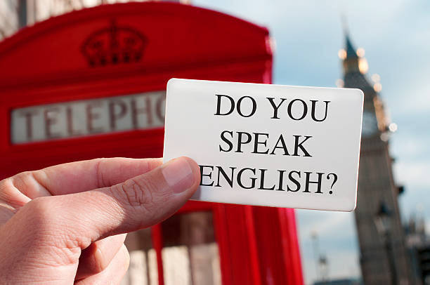 parlez-vous français ? - london england england big ben telephone photos et images de collection