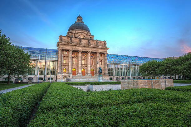 State building of Munich State building of Munich city, Germany bavarian state parliament stock pictures, royalty-free photos & images