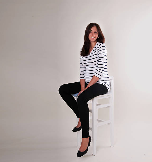istock Sitting pregnant woman 536030407