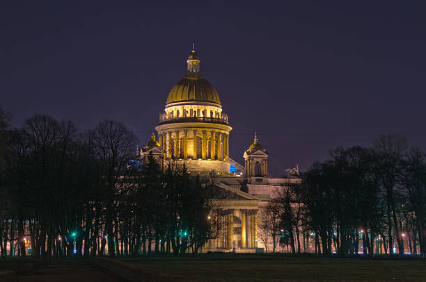 istock Saint Petersburg, Russia, night view 536031113