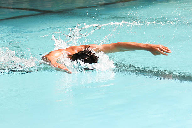 istock Butterfly stroke  in the swimming pool 536031787