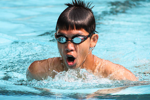 istock Breaststroke  in the swimming pool 536049443