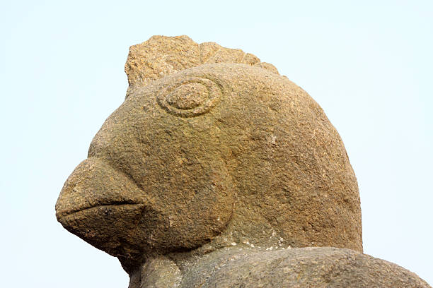istock stone carving crafts in a park 536050439