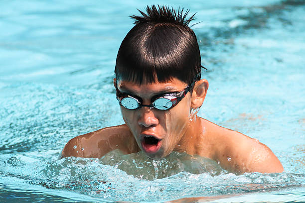 istock Breaststroke  in the swimming pool 536051549