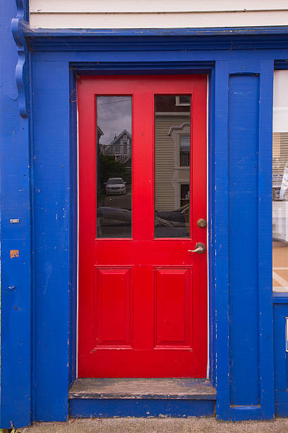istock Doors of Lunenburg Nova Scotia 536051971
